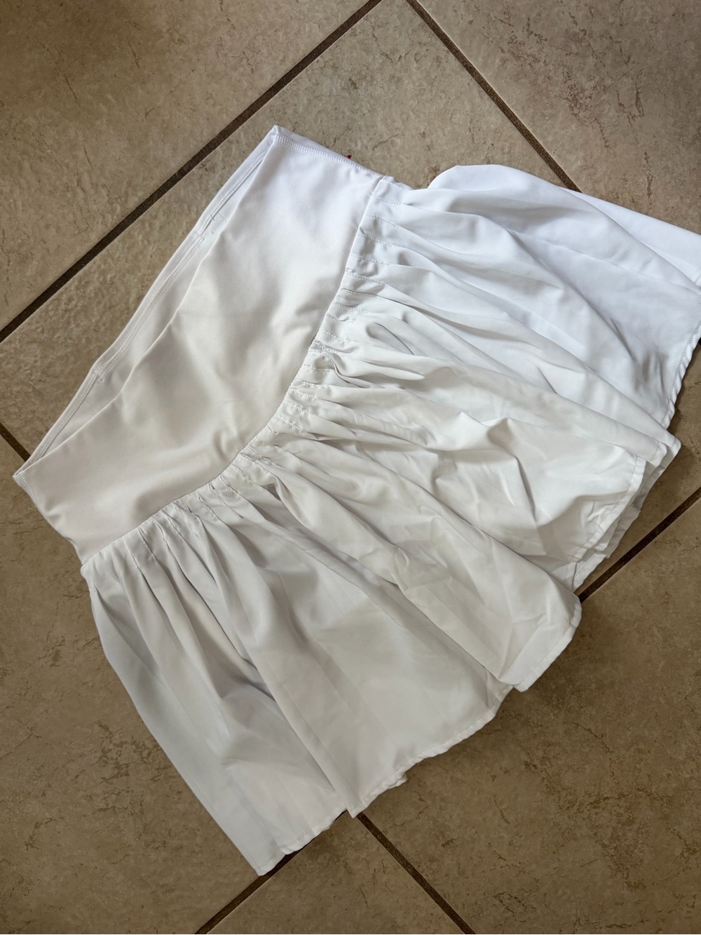 Target all in motion White Skort
